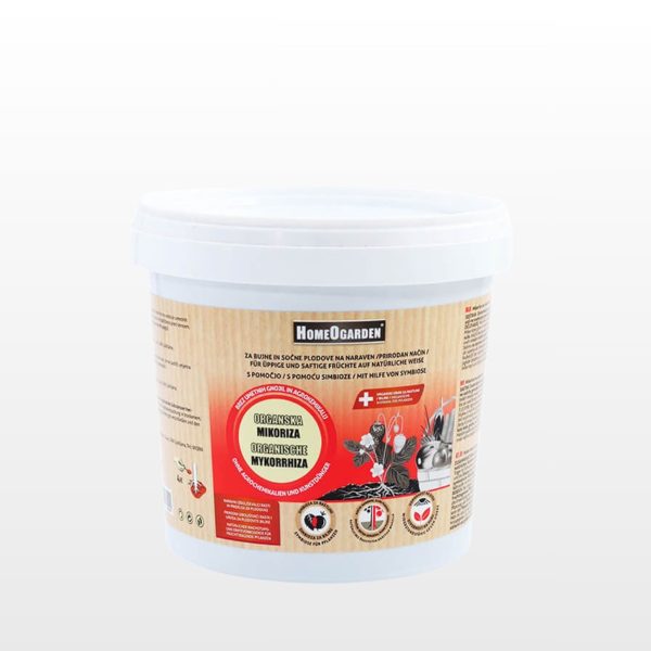 Organska mikoriza HomeOgarden 1000 ml za razvoj snažnog korijena sobnih, vrtnih i mediteranskih biljaka.
