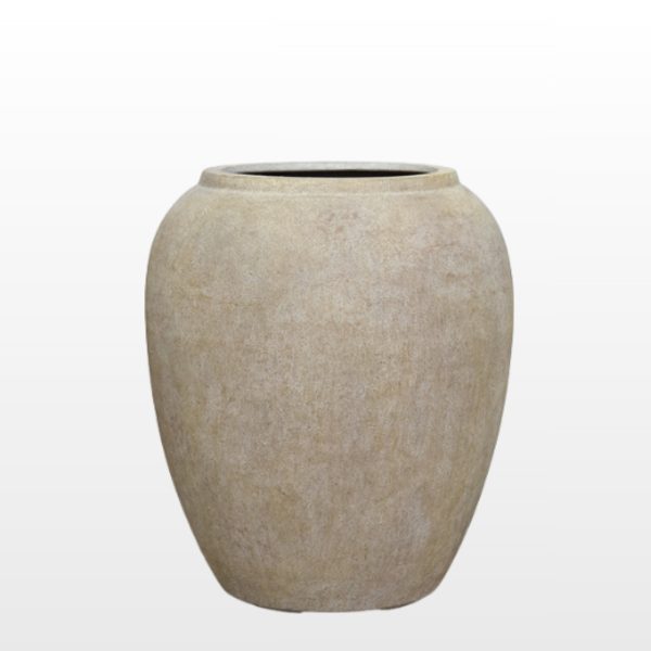Paolelli Appiano Terra Antique Fiberclay tegla s teksturiranom površinom u toploj zemljanoj nijansi za interijer, vrt ili terasu.